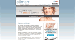 Desktop Screenshot of ellman.com